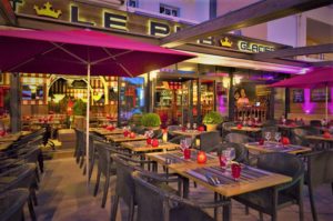 La terrasse du Pub de Carqueiranne